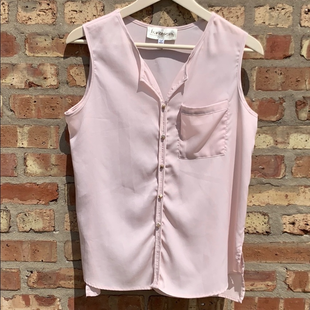 Francesca's: Blush Pink Top